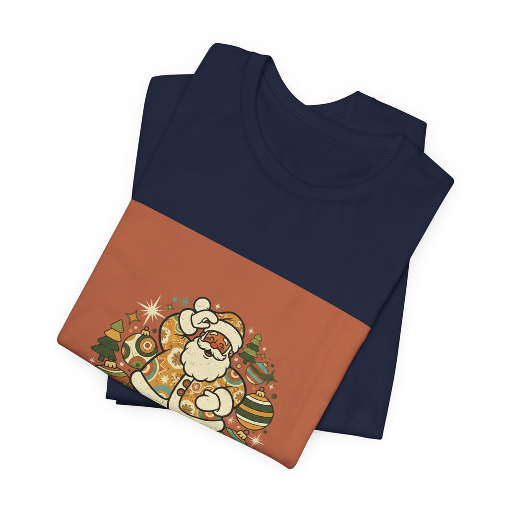 Groovy Christmas Vibes Tee | 1970s Retro Christmas, Vintage Holiday Shirt