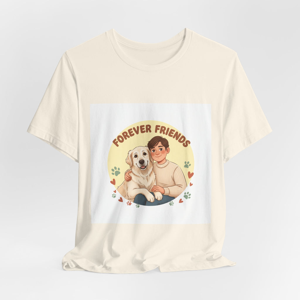 Forever Friends dog owner shirt | senior dog holiday matching