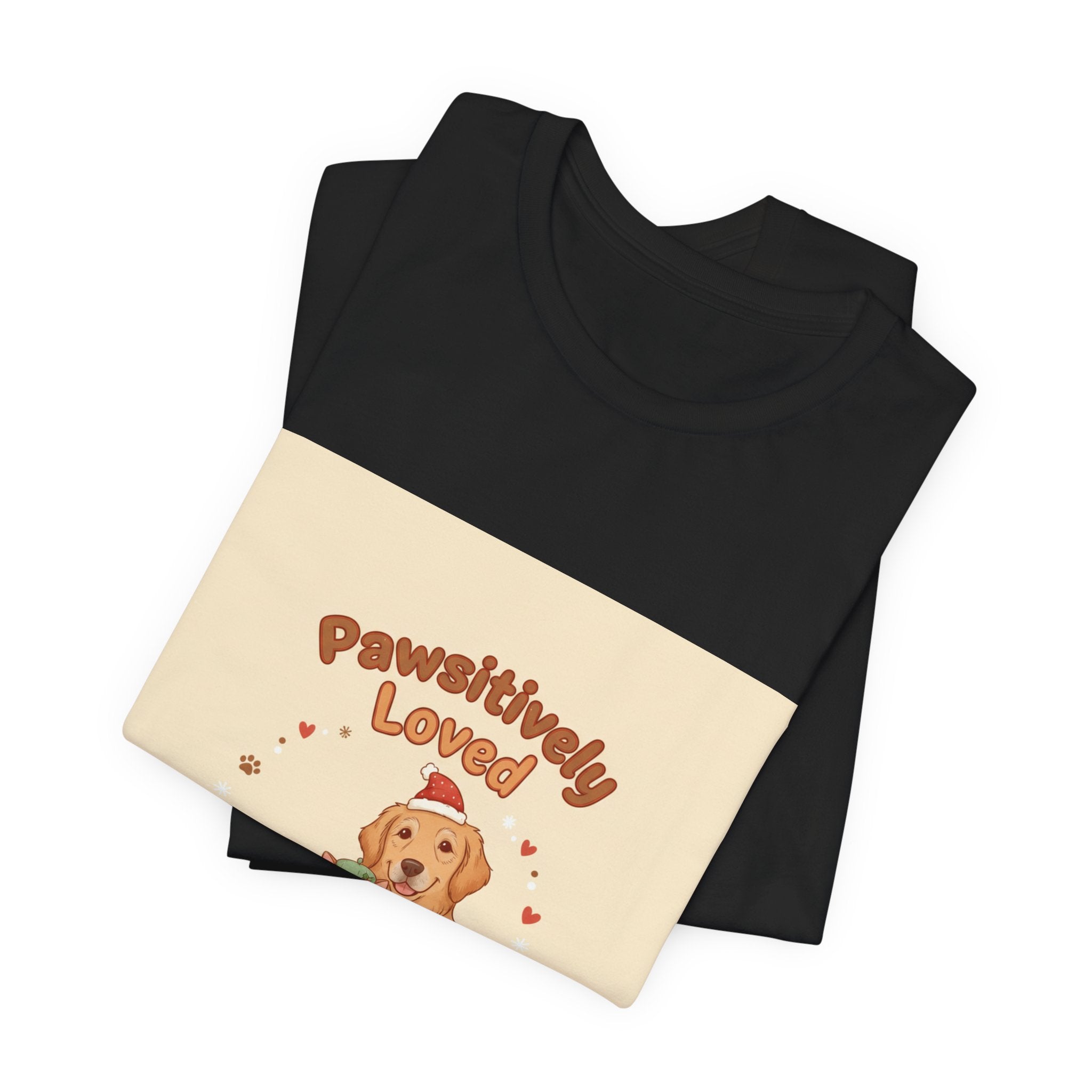 Paw-sitively Loved Tee | Senior Pet Love, Matching Dog Human Shirt
