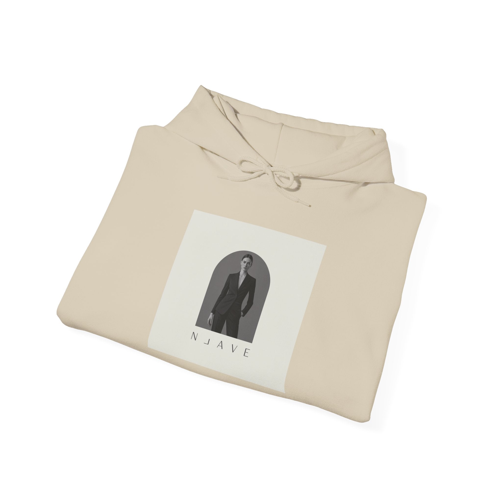 Minimal Monochrome Graphic Hoodie | tonal loungewear, matching set