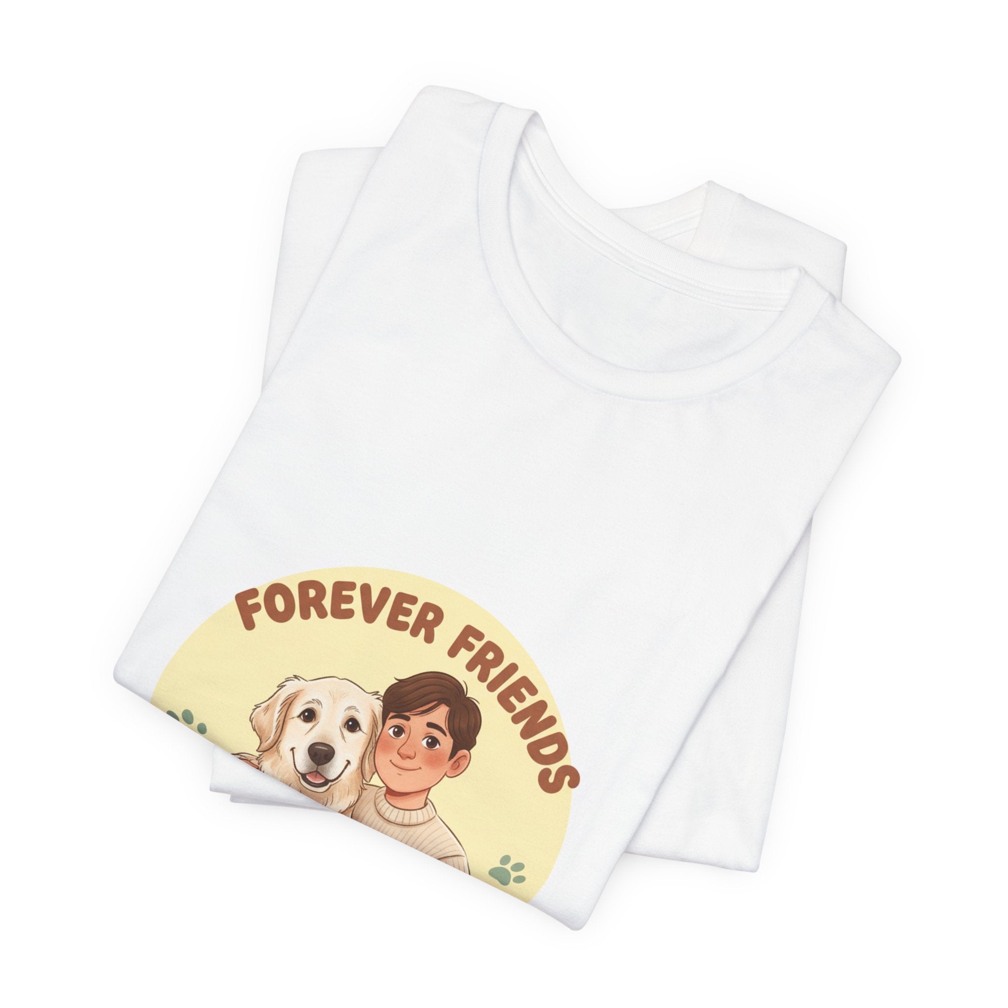 Forever Friends dog owner shirt | senior dog holiday matching