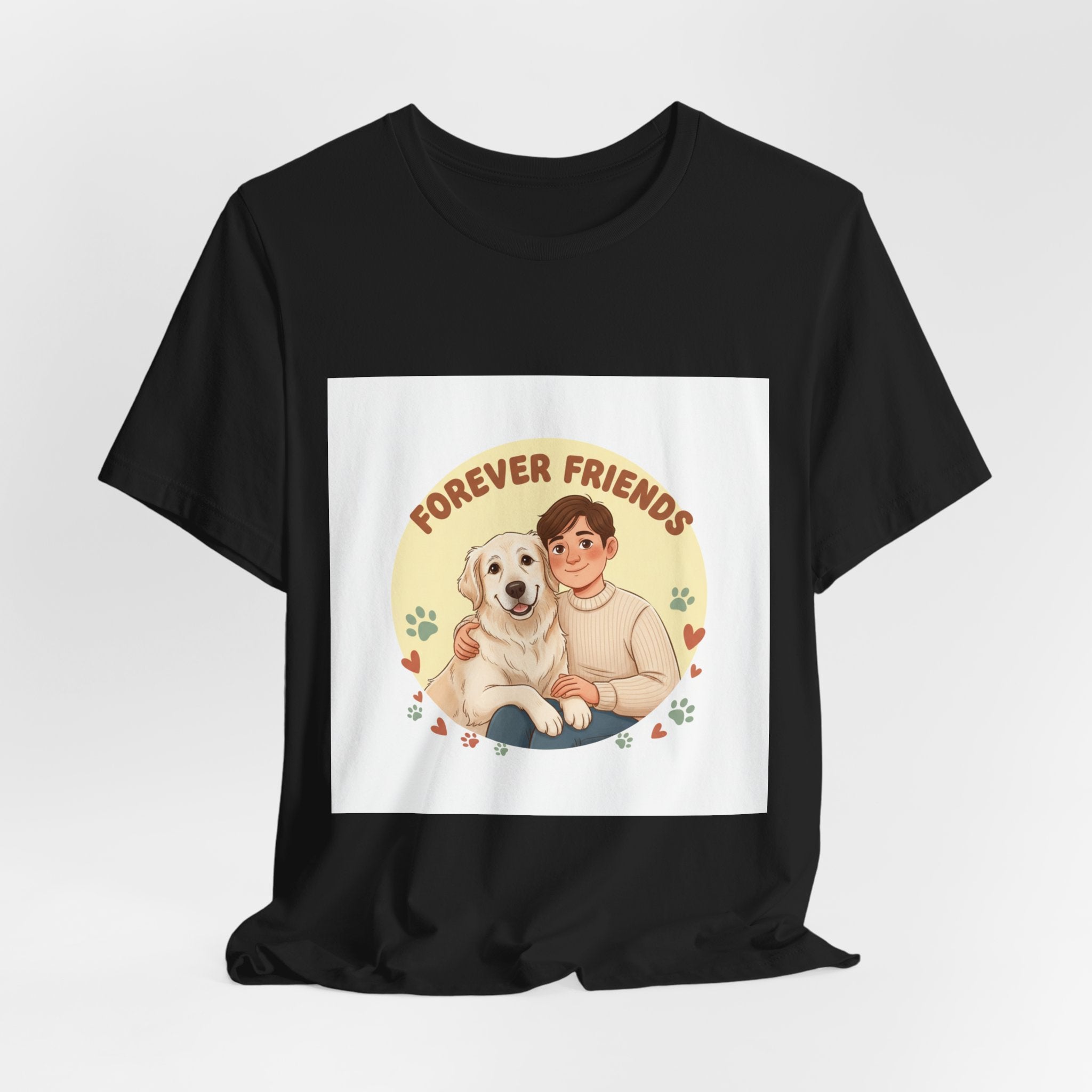Forever Friends dog owner shirt | senior dog holiday matching