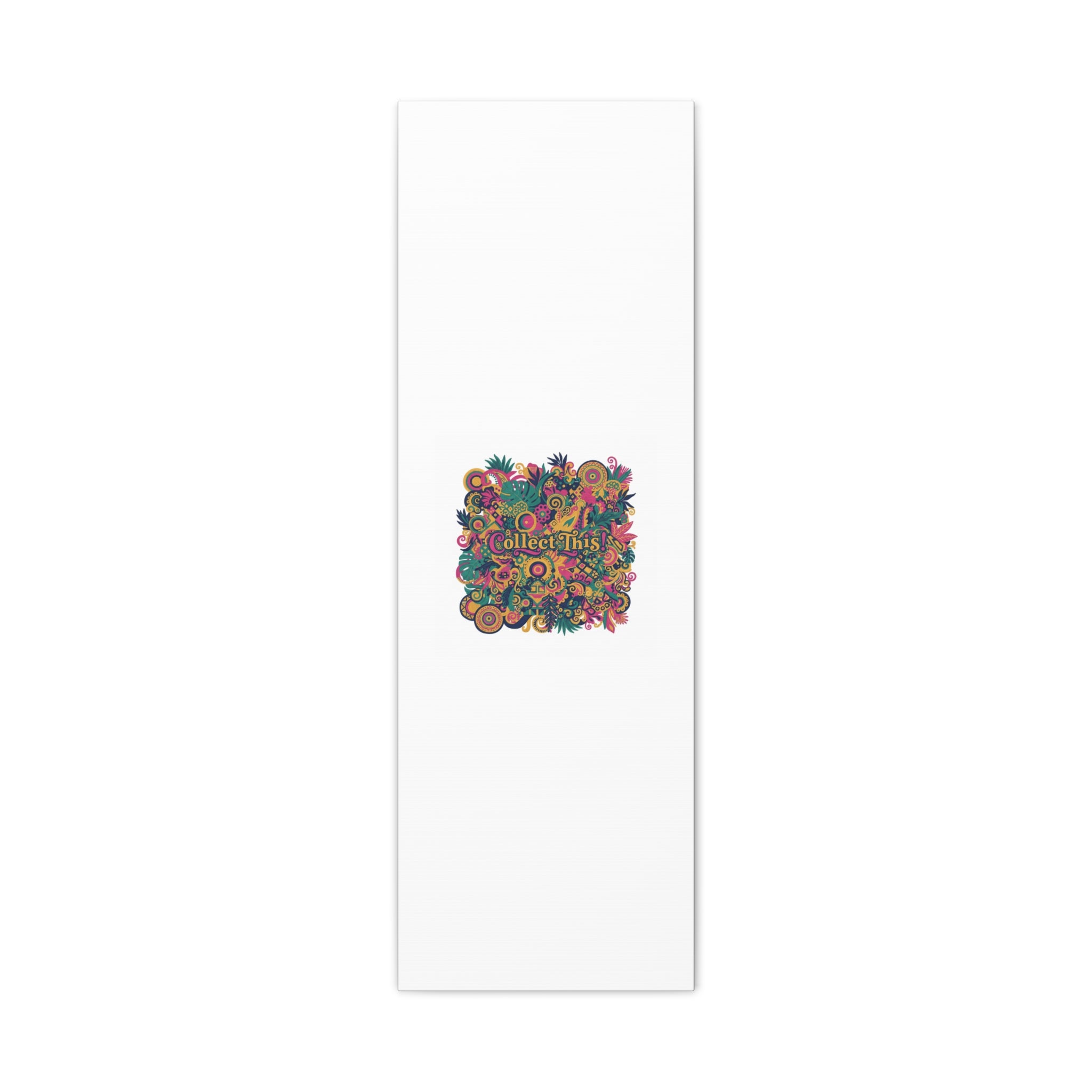 Collect This! Maximalist Floral Collage Canvas | Bold Boho Pattern, Colorful Ornament