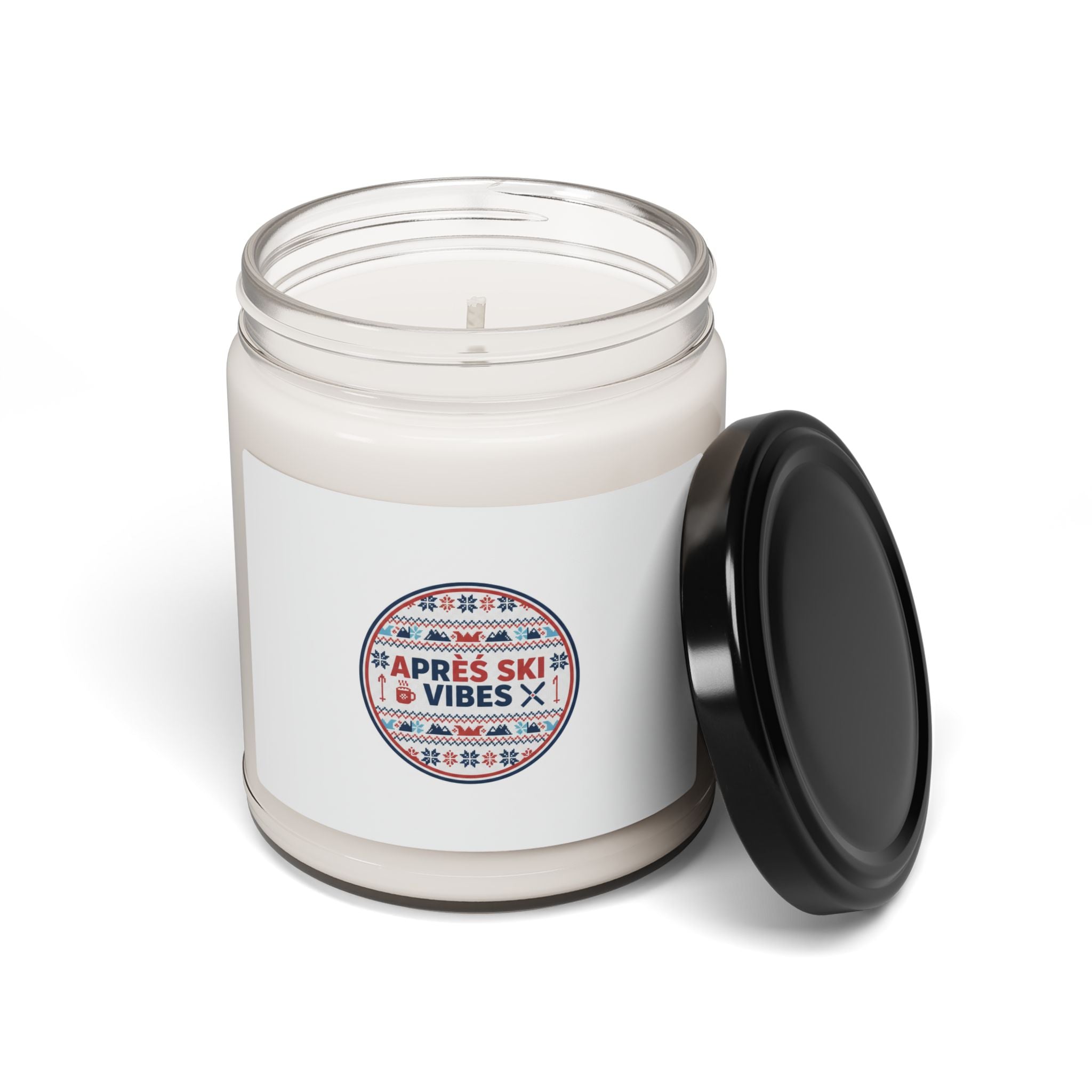 Après Ski Vibes Candle, Fair Isle Chalet-Core Soy Candle
