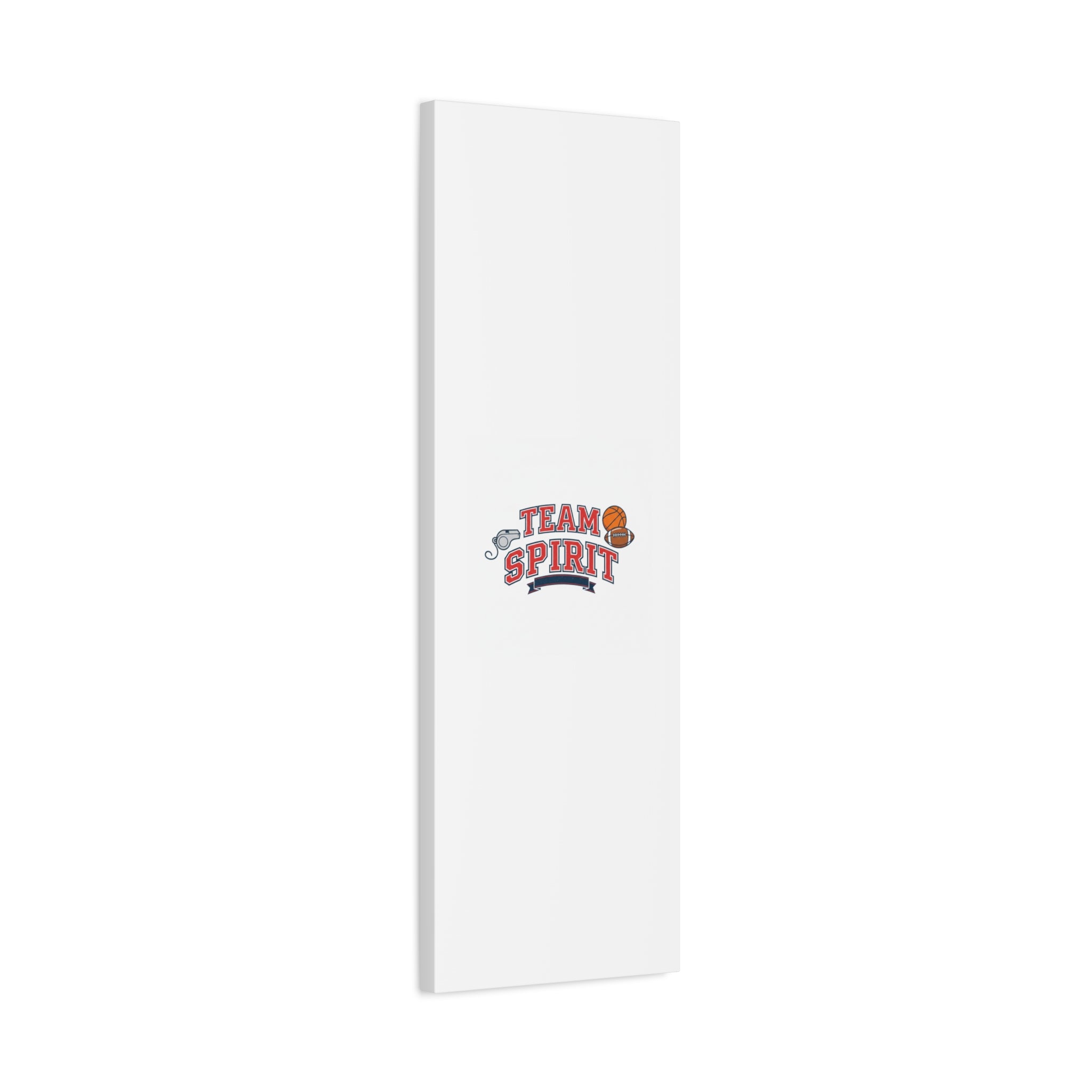 Team Spirit varsity crest Canvas