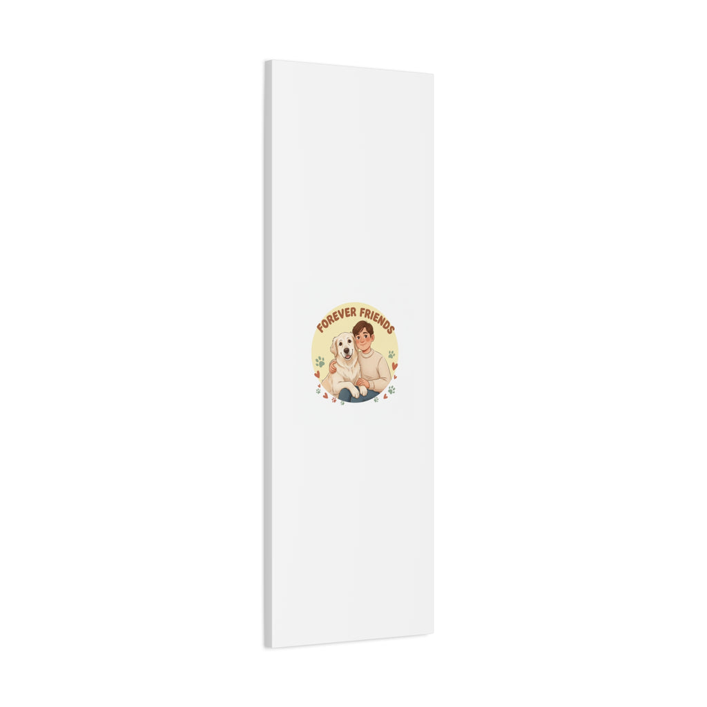 Forever Friends Dog Wall Art, Pet Canvas, Senior Dog Print | Pet-Centric Holiday