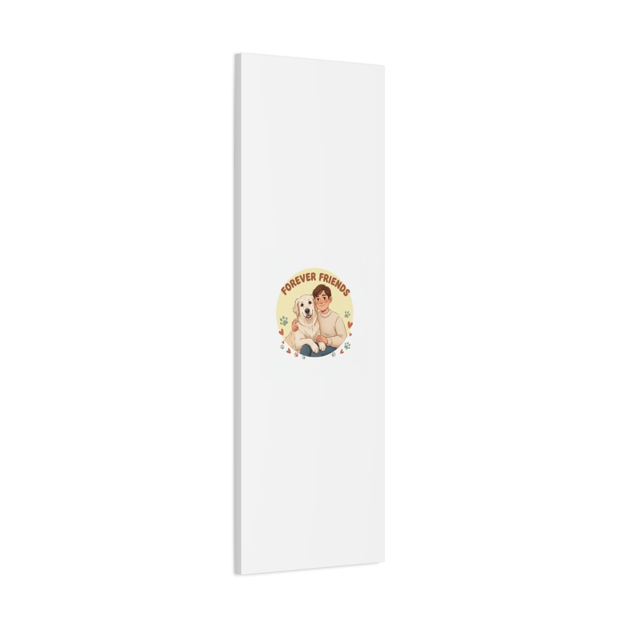 Forever Friends Dog Wall Art, Pet Canvas, Senior Dog Print | Pet-Centric Holiday