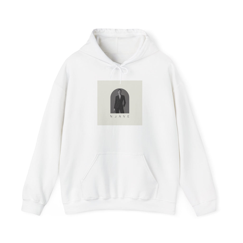 Minimal Monochrome Graphic Hoodie | tonal loungewear, matching set
