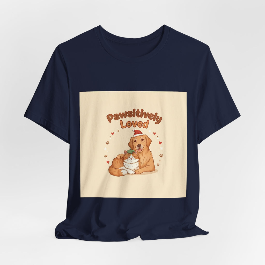 Paw-sitively Loved Tee | Senior Pet Love, Matching Dog Human Shirt