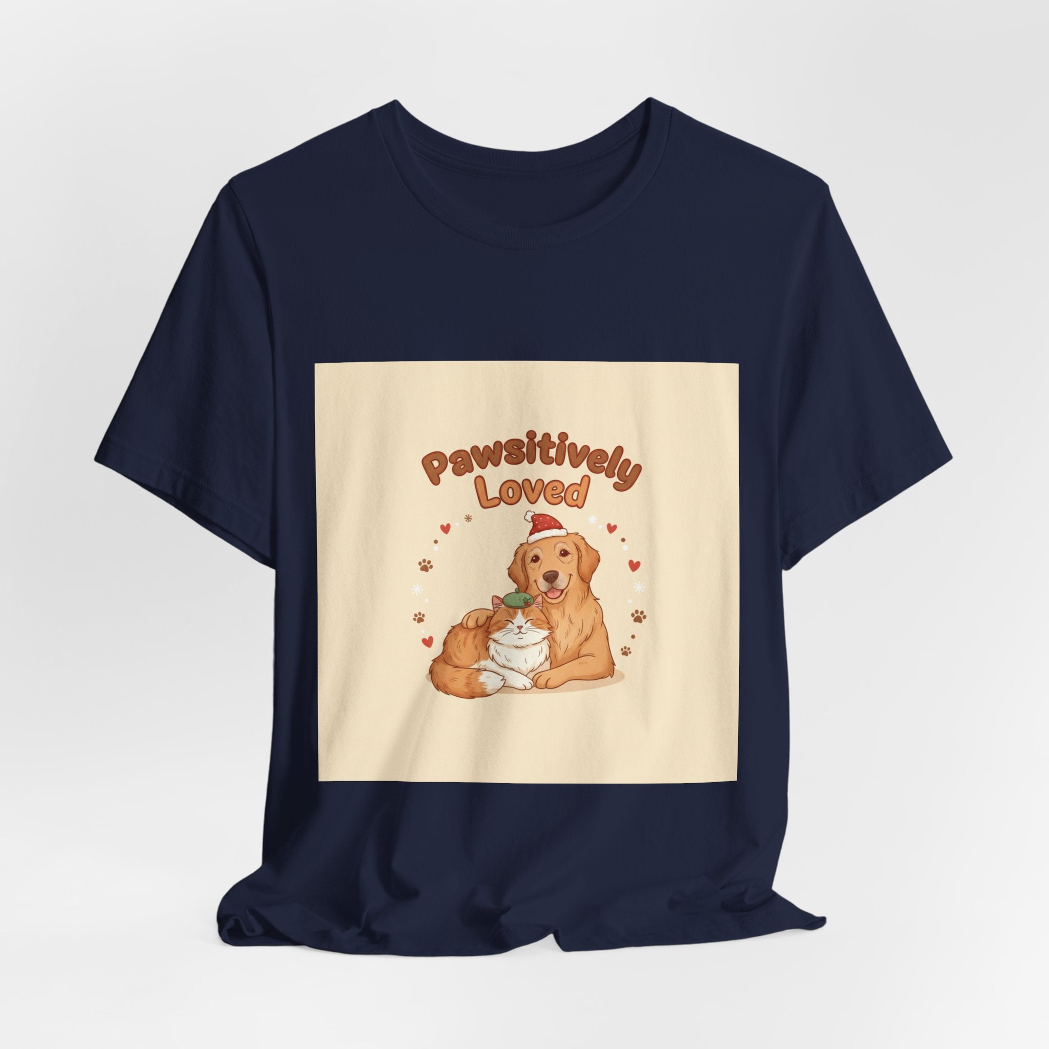 Paw-sitively Loved Tee | Senior Pet Love, Matching Dog Human Shirt
