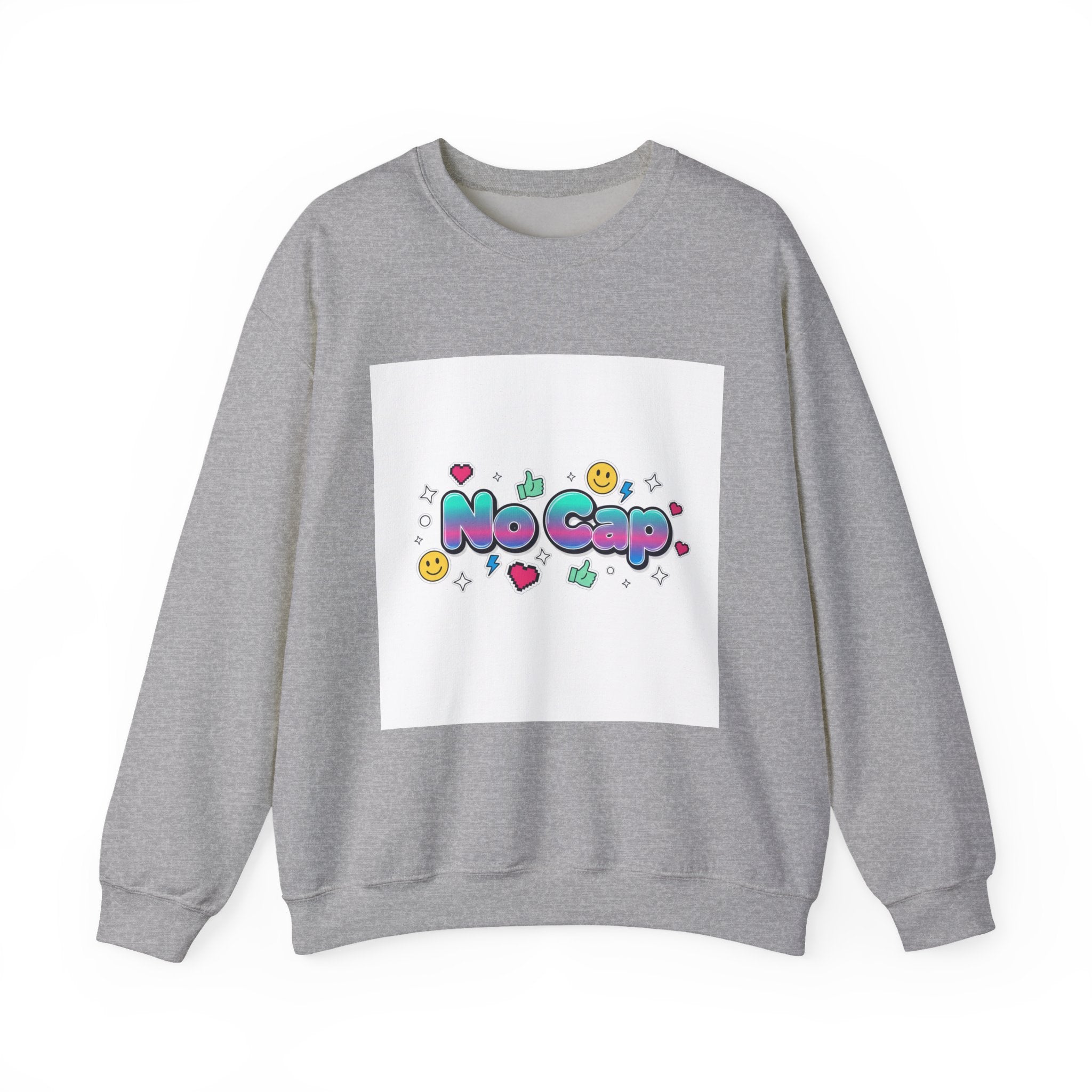 No Cap Crewneck Sweatshirt | Gen-Z Slang, Internet Lingo
