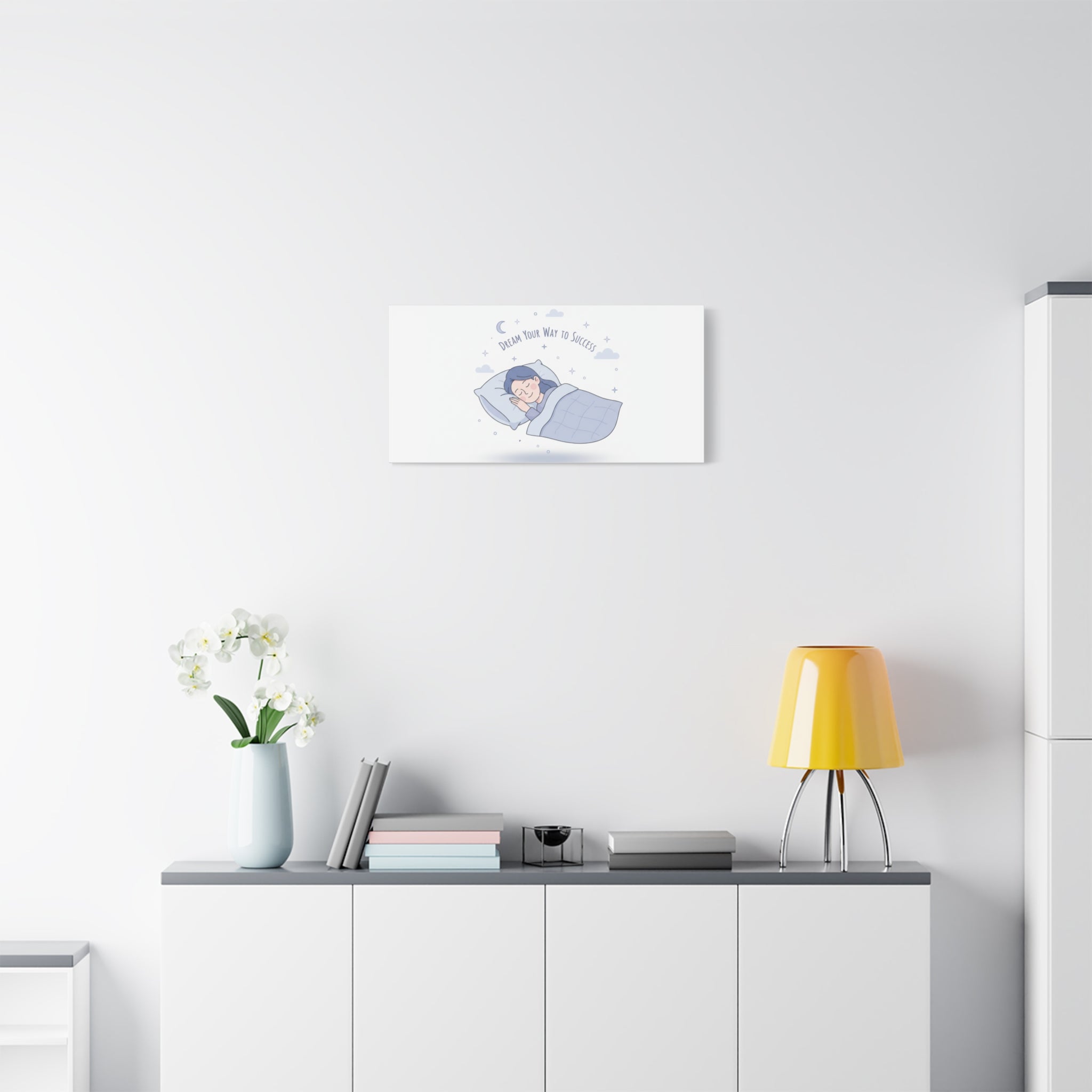 Dream Your Way to Success Canvas | Sleepmaxxing, Rest Is Productive