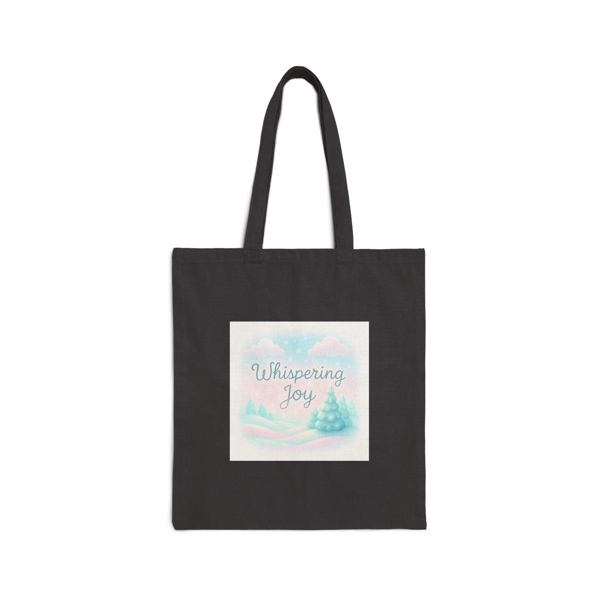Tote Bag — Whispering Joy Pastel Nature Canvas Tote