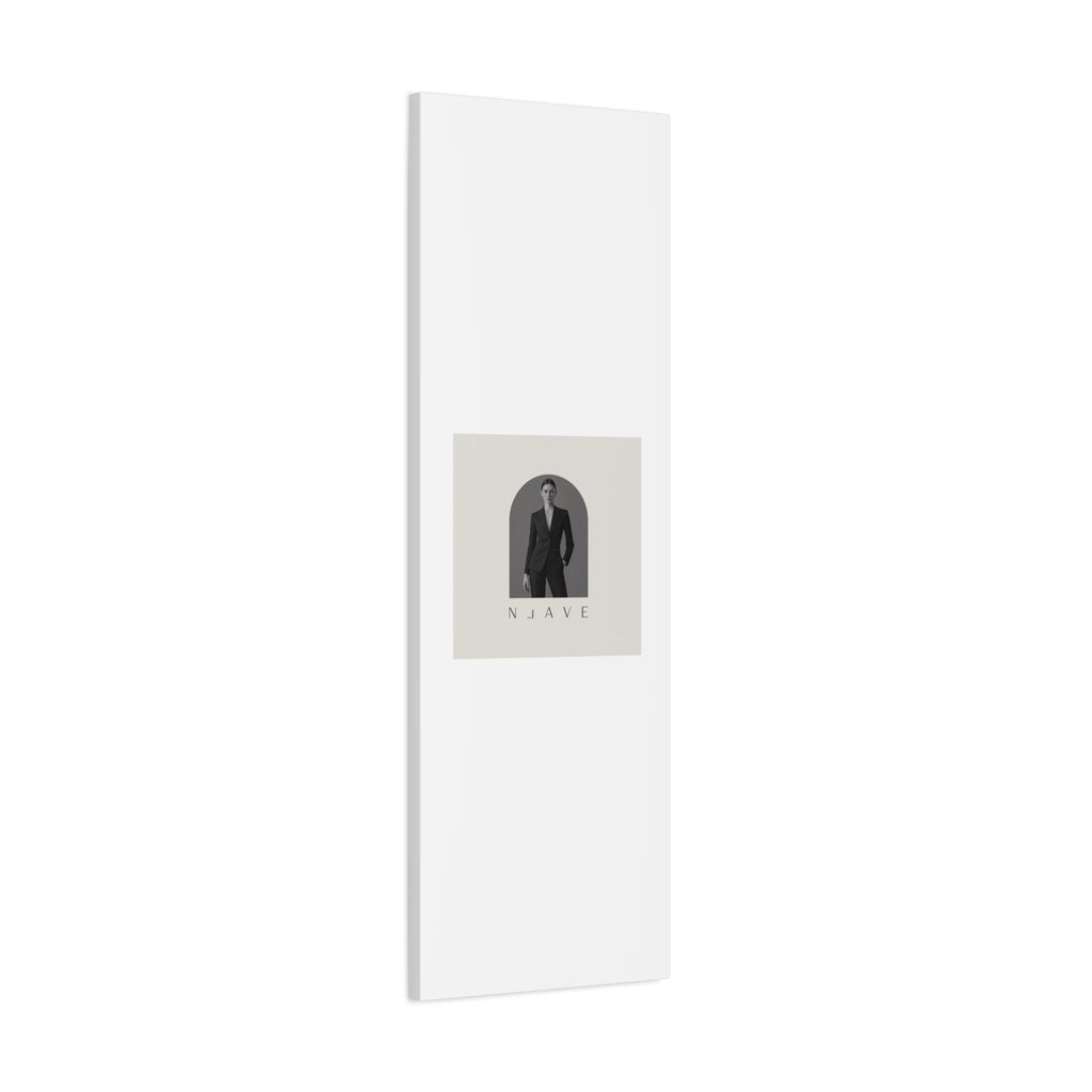Monochrome Minimal Fashion Print, Canvas