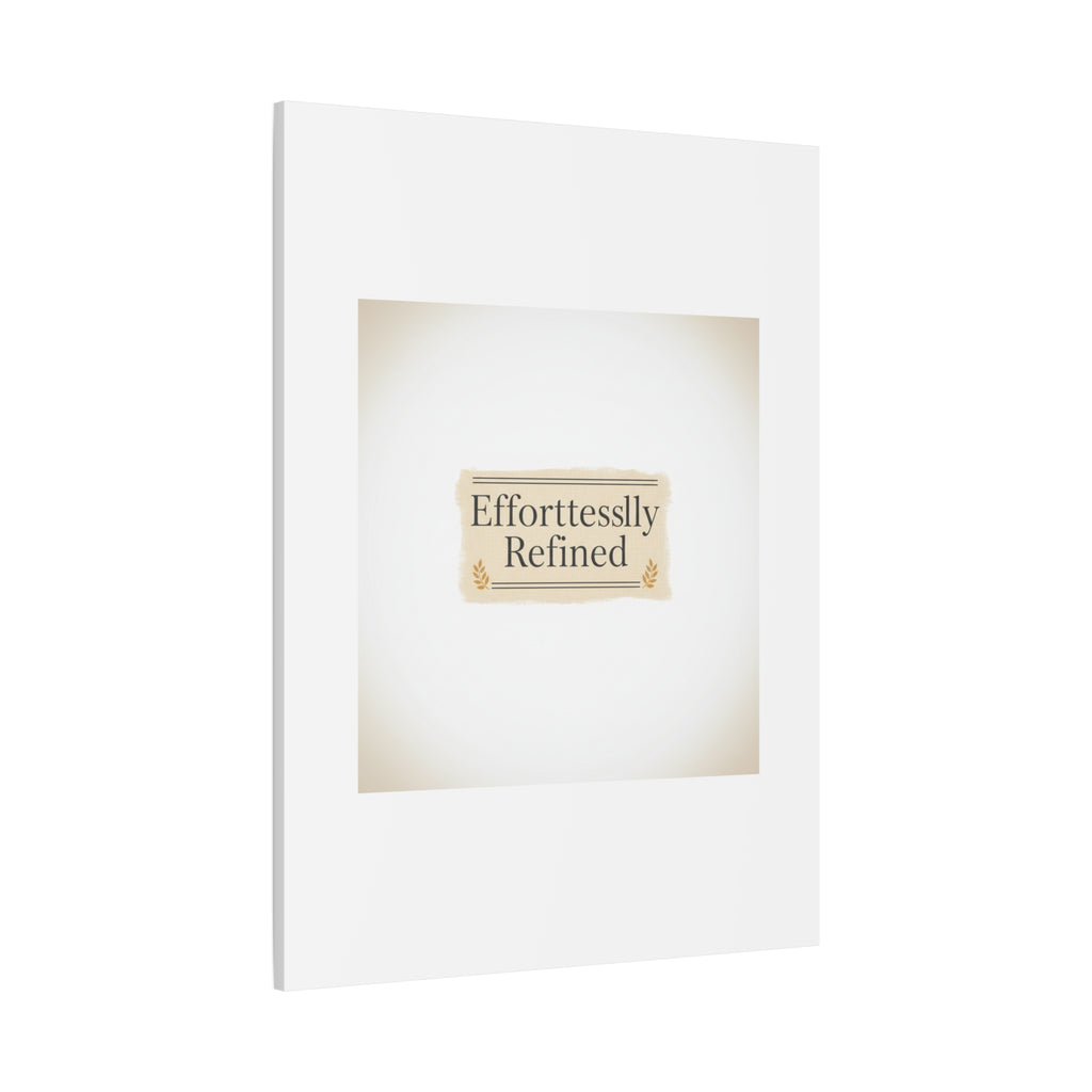 Matte Canvas, Stretched, 1.25"