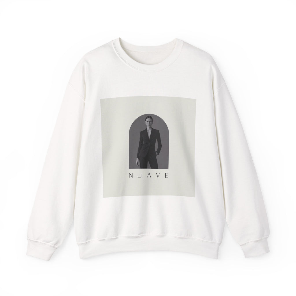 Minimal Tonal Graphic Sweatshirt | monochrome outfit, tonal loungewear