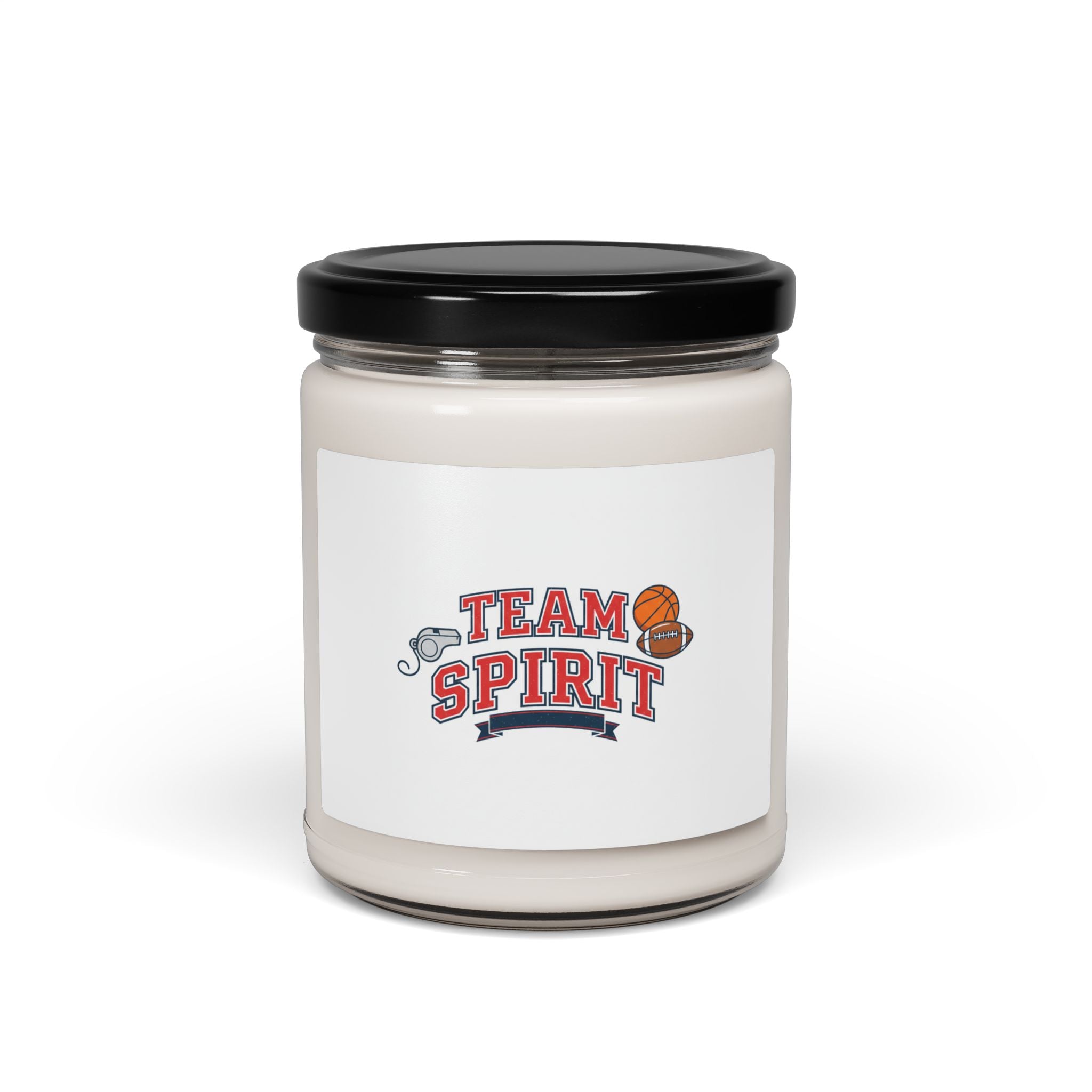 Team Spirit Candle, Soy Jar | Collegiate Varsity Athletic Block Font