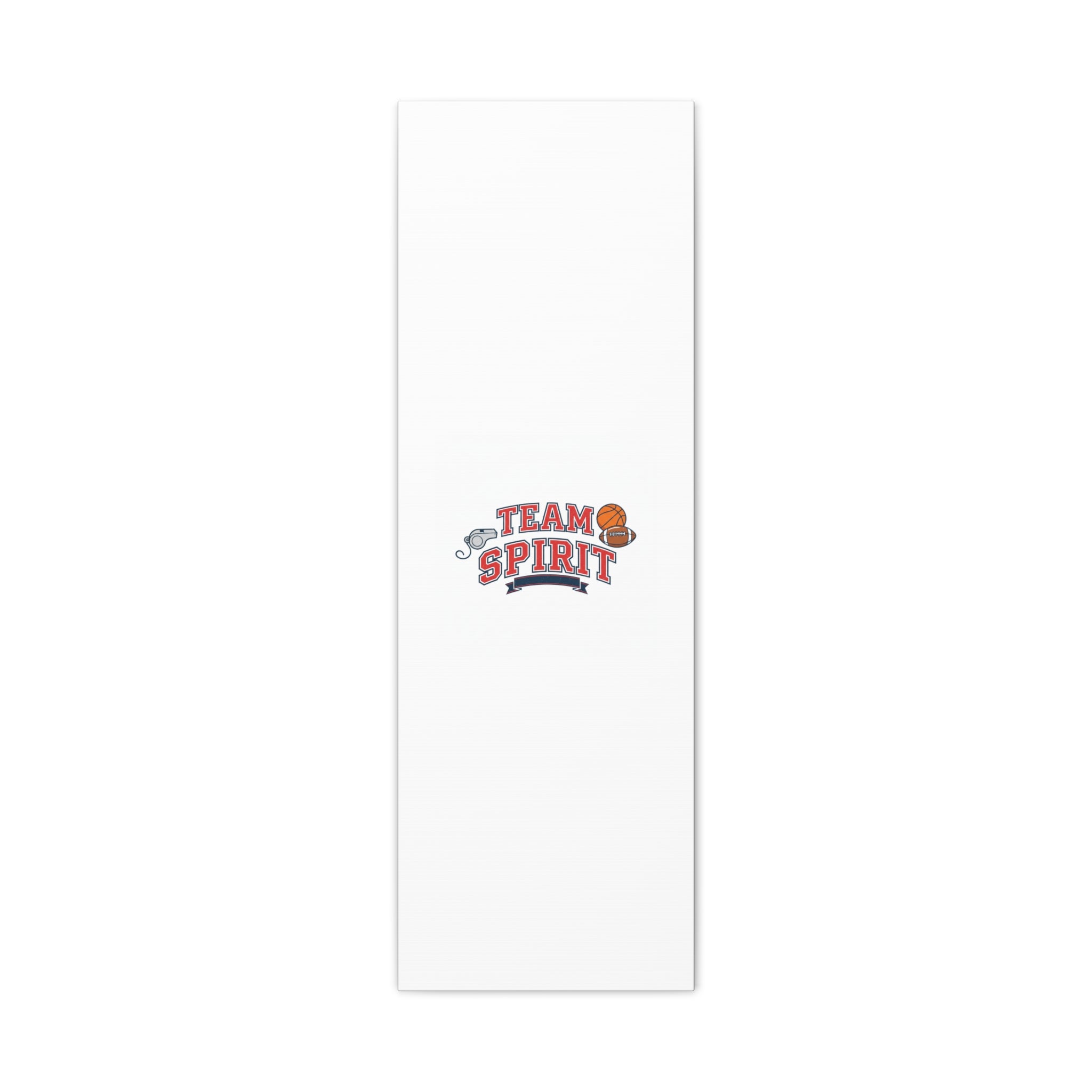 Team Spirit varsity crest Canvas