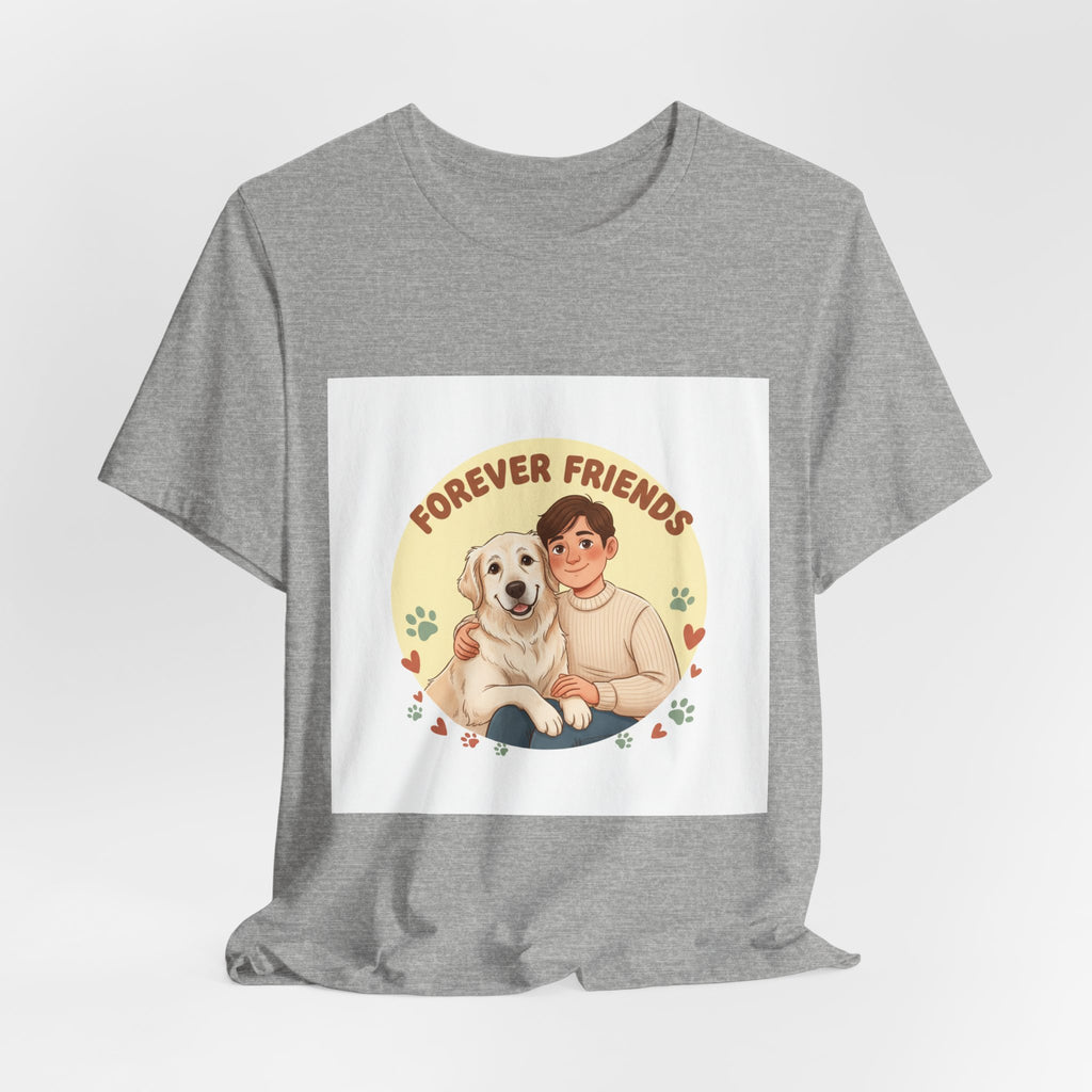 Forever Friends dog owner shirt | senior dog holiday matching