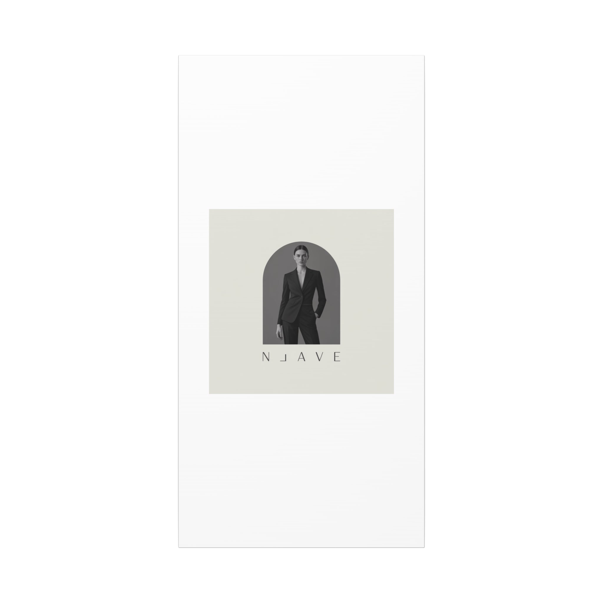 Monochrome Minimal Fashion Print, Canvas