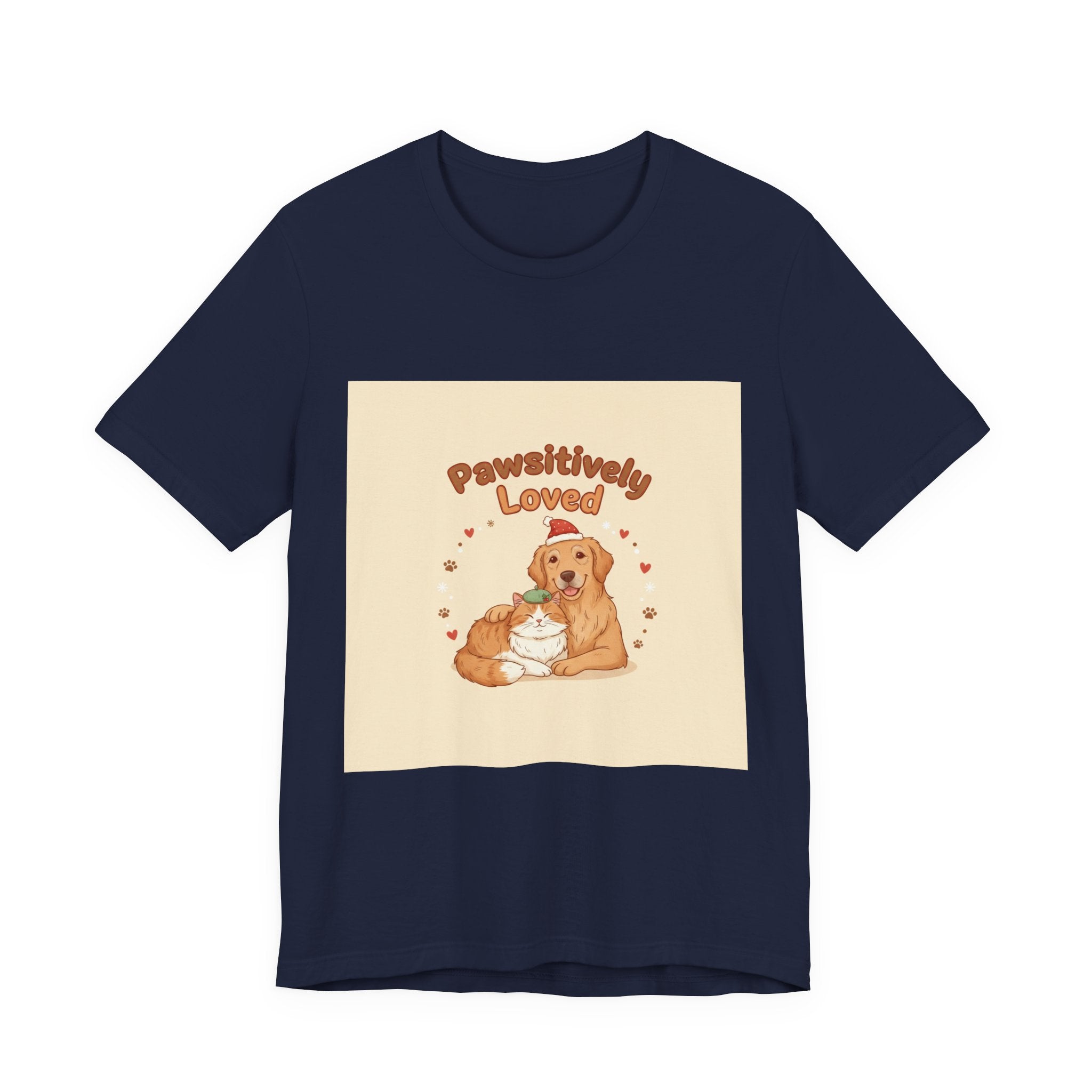 Paw-sitively Loved Tee | Senior Pet Love, Matching Dog Human Shirt