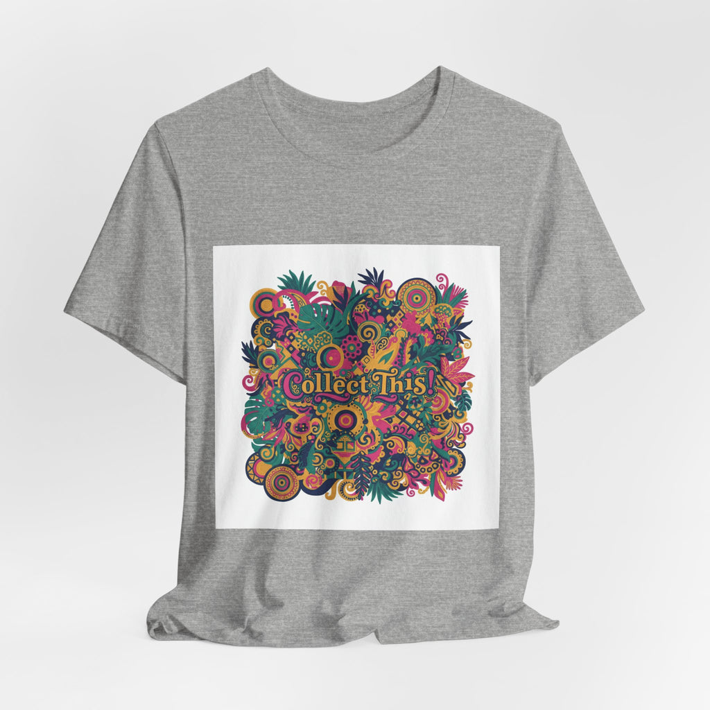 Collect This maximalist design T-Shirt | mixed pattern shirt, bold floral stripes