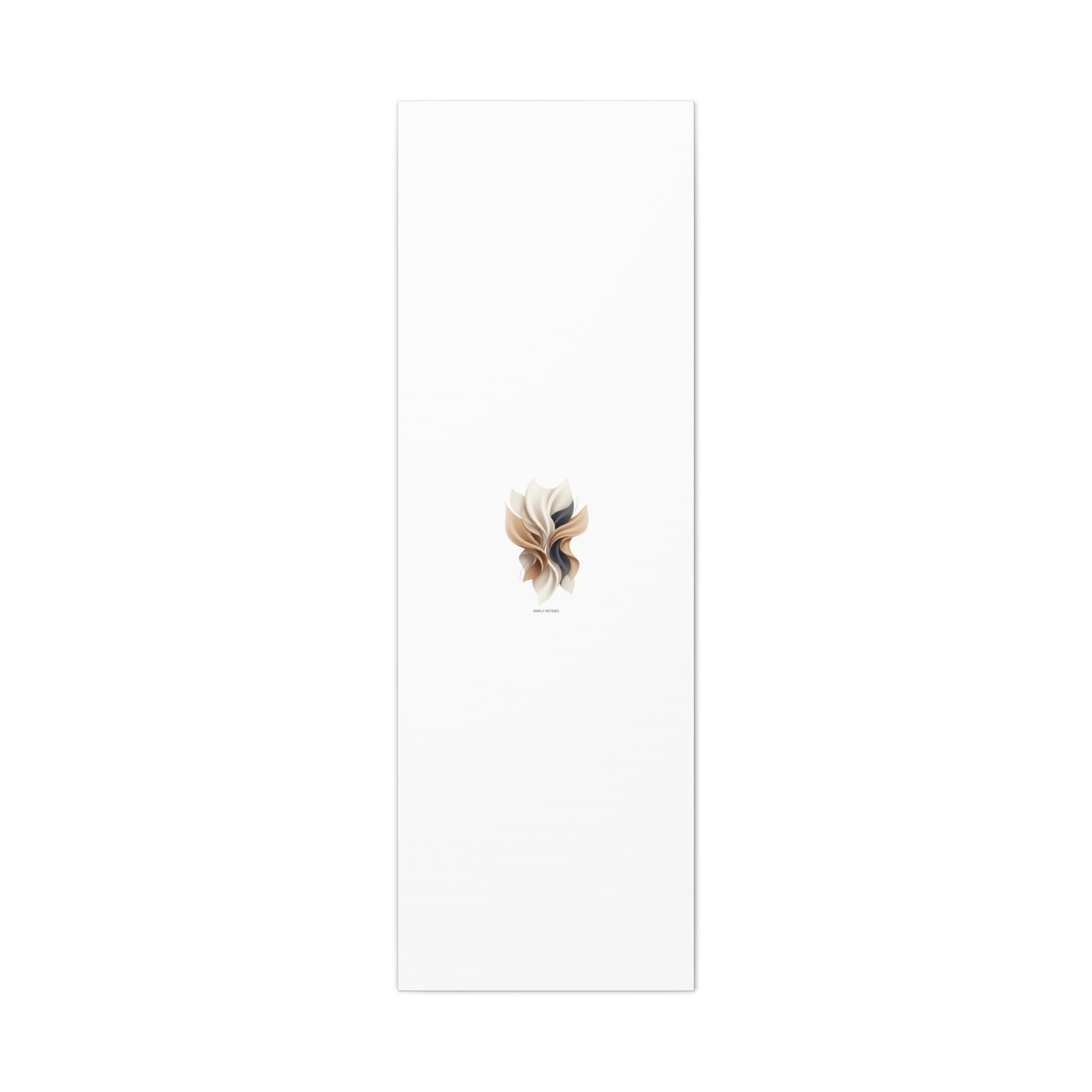 Neutral Abstract Bloom Canvas, Matte Stretched Canvas | Quiet Luxury, Minimalist Wall Art