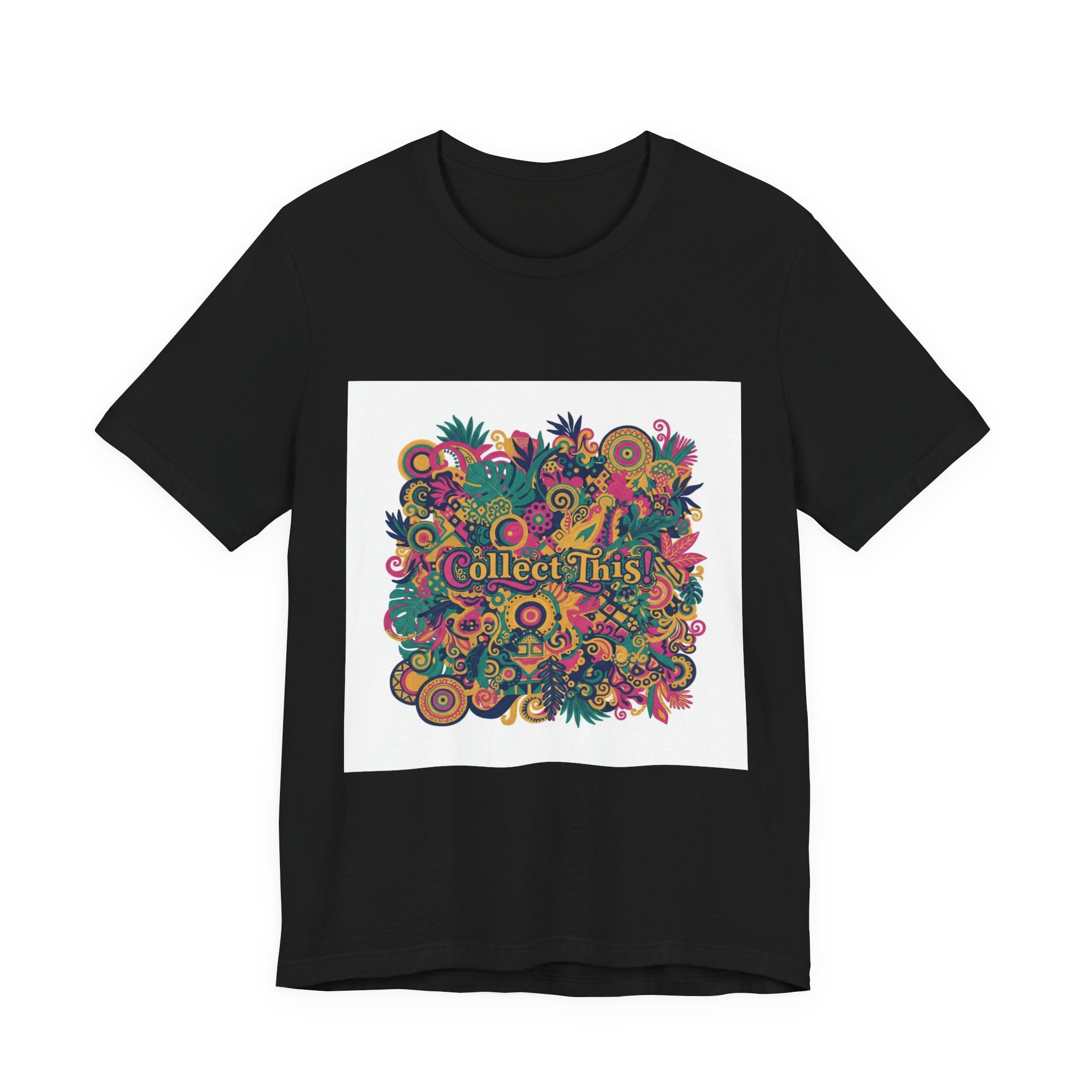 Collect This maximalist design T-Shirt | mixed pattern shirt, bold floral stripes