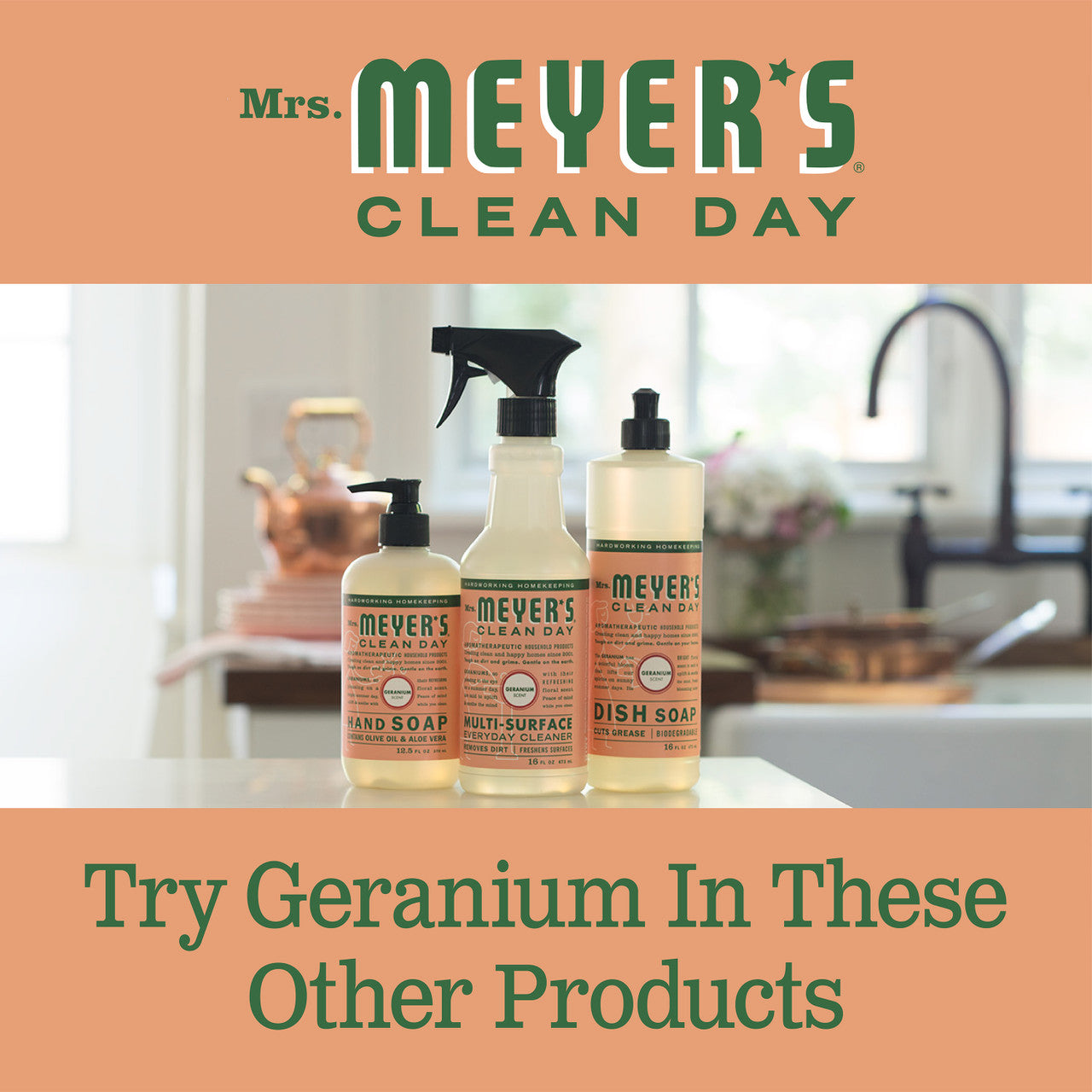 Meyers Geranium Liquid Hand Soap (6x12.5 Oz)-4