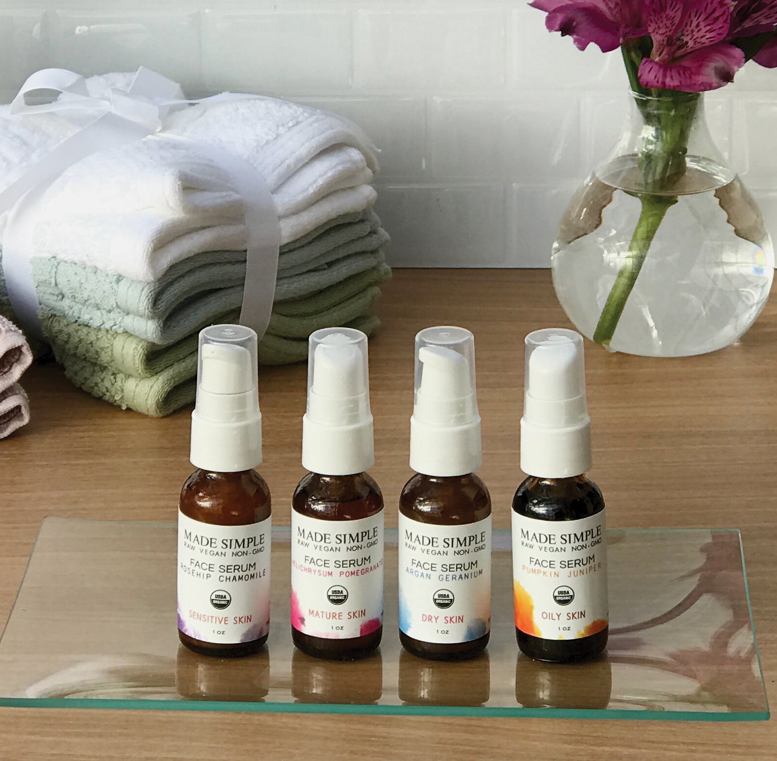 Helichrysum Pomegranate Face Serum for Mature Skin - Certified Organic, Vegan & Cruelty-free-4